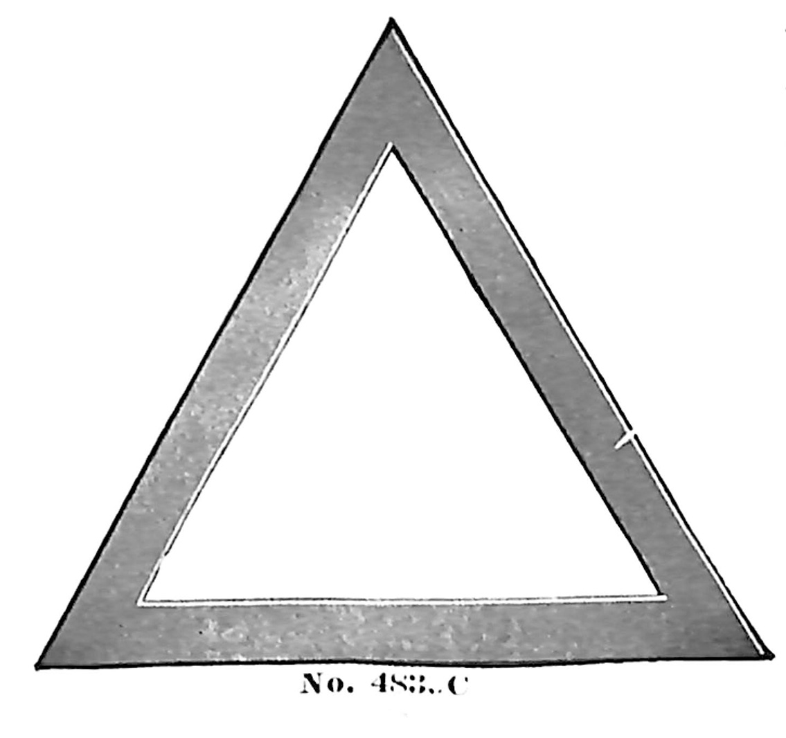 Triangle no. 4839C
