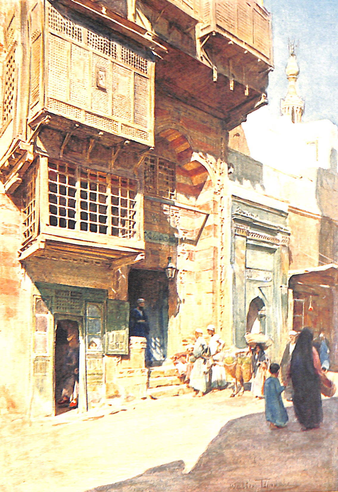 The Sheykhs House in the Nahassin, Cairo