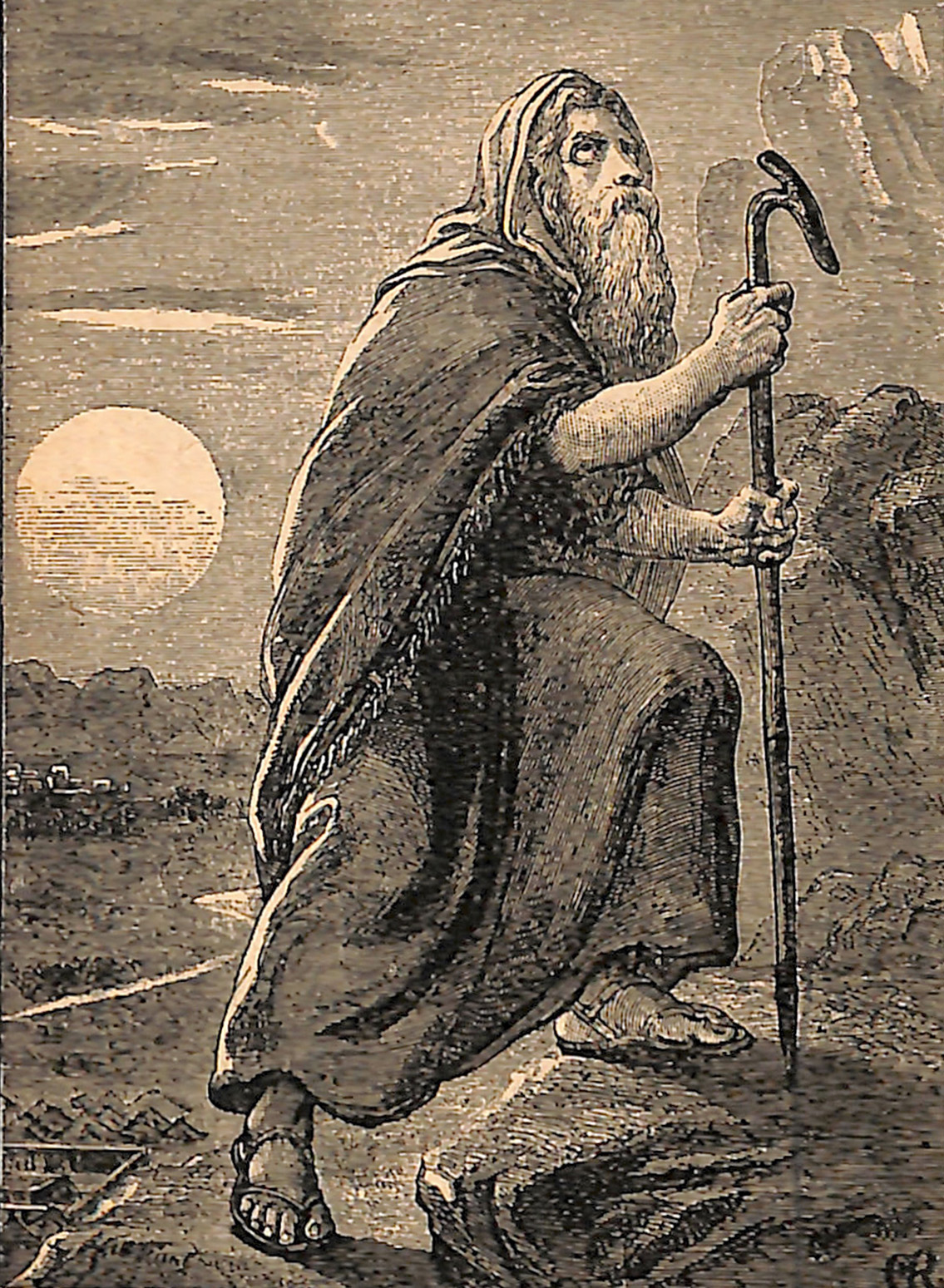 Moses Ascending Mount Nero
